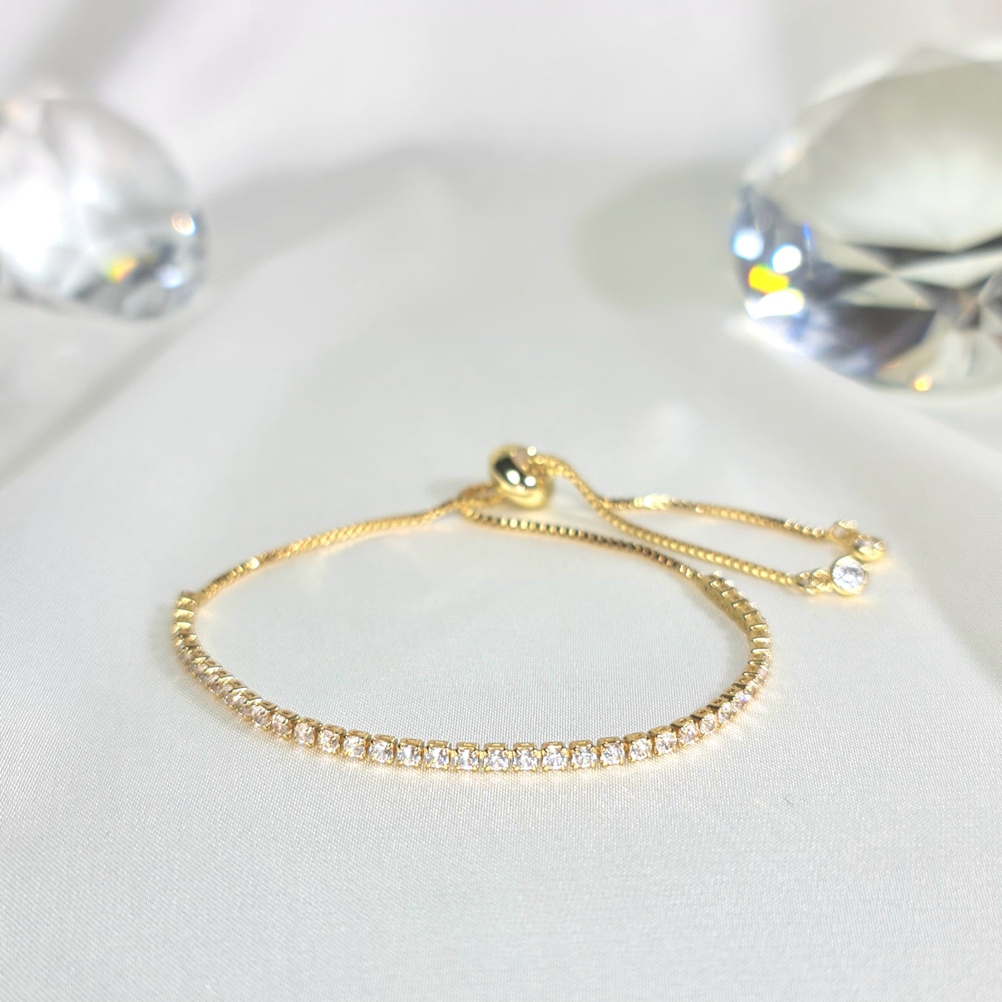 'Eldora' - 18K Gold-Plated Tennis Bracelet