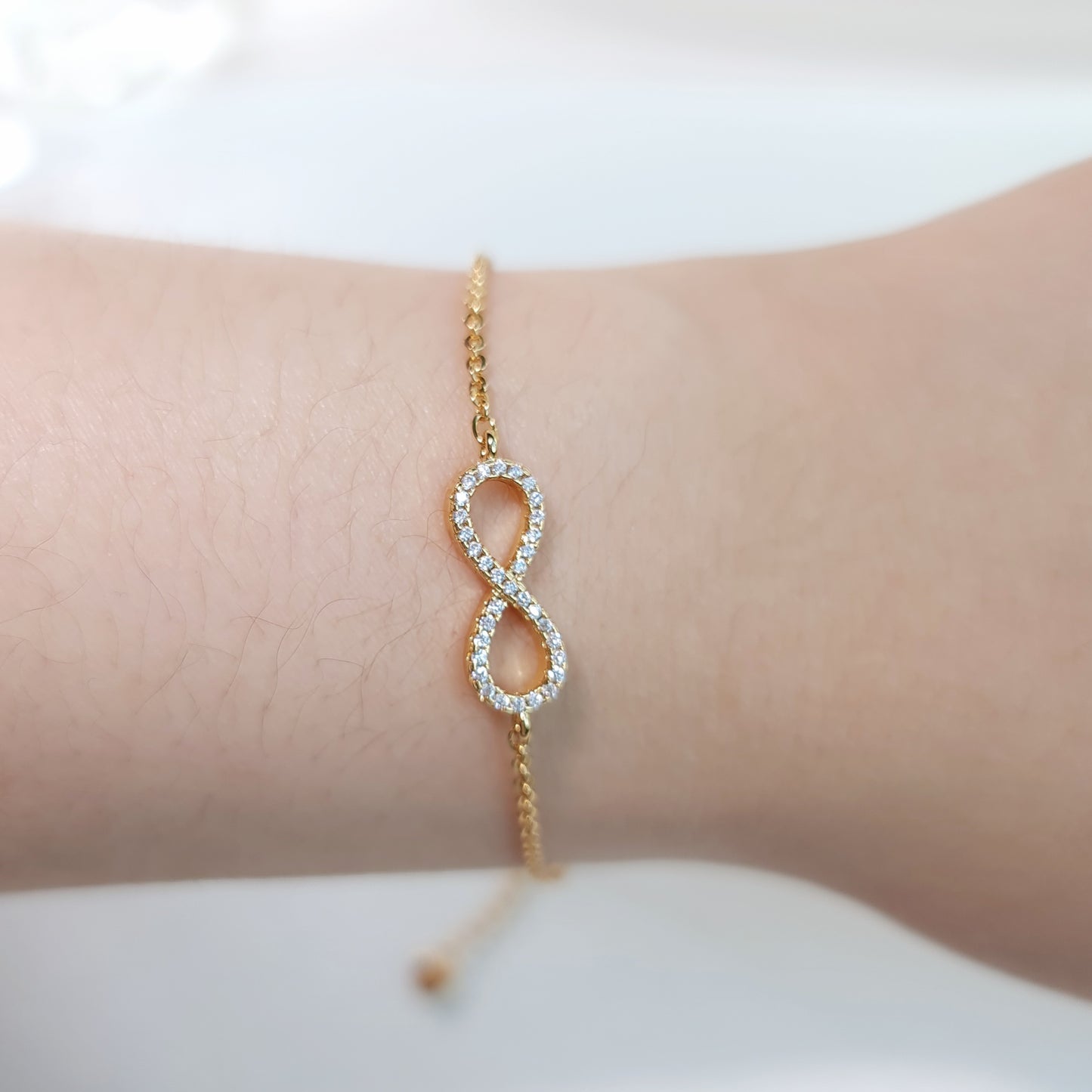 'Anesha' - Infinity Bracelet (For Big Wrist Only)