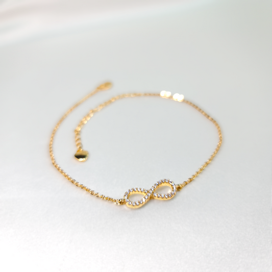 'Anesha' - Infinity Bracelet (For Big Wrist Only)