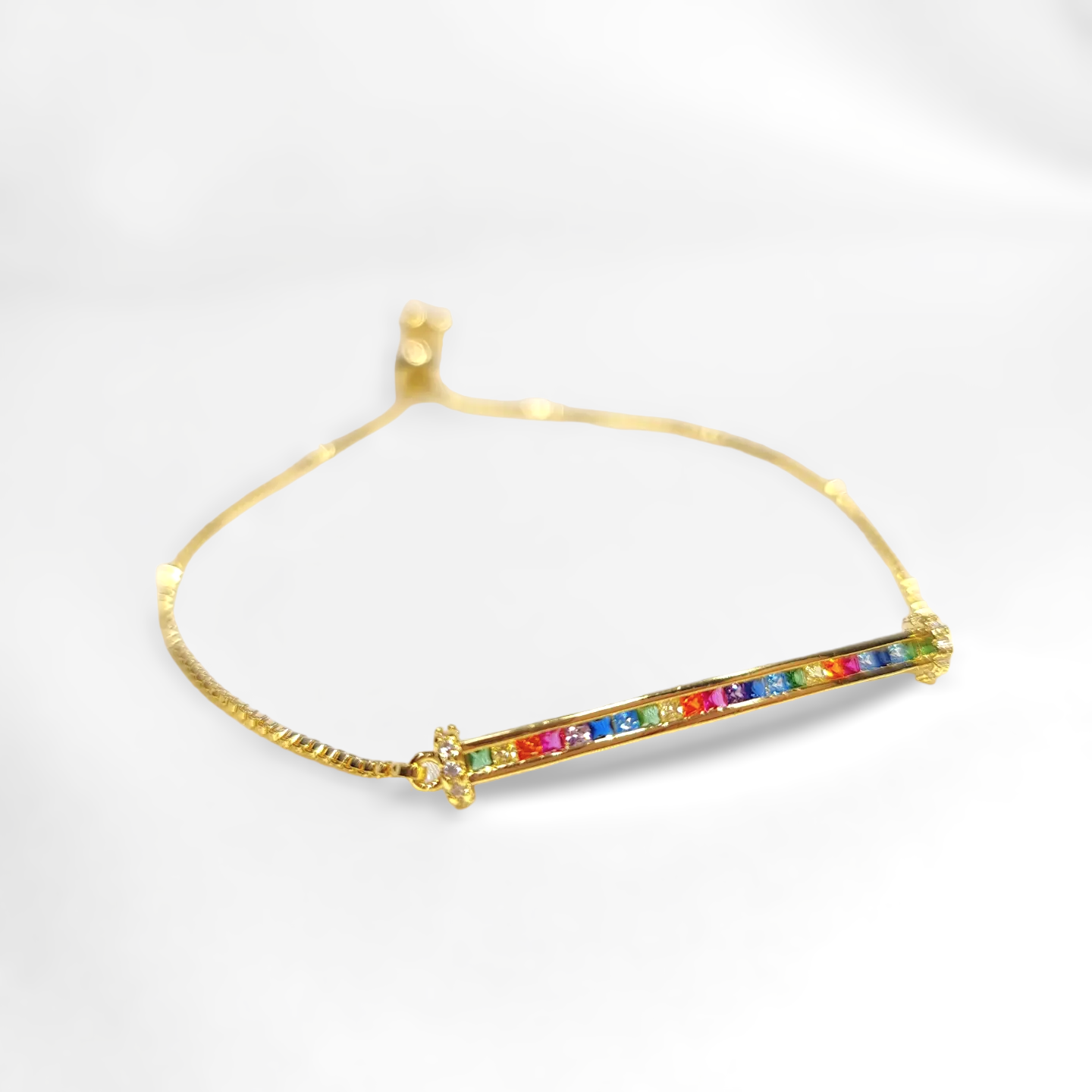 'Alanis' - Colourful Zircon Bracelet