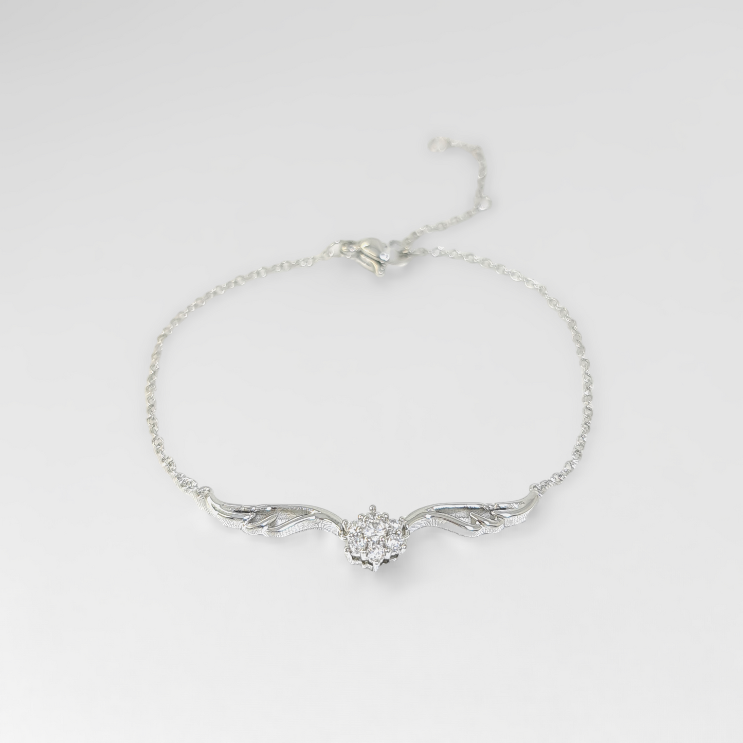 'Angela' - Flower CZ Bracelet