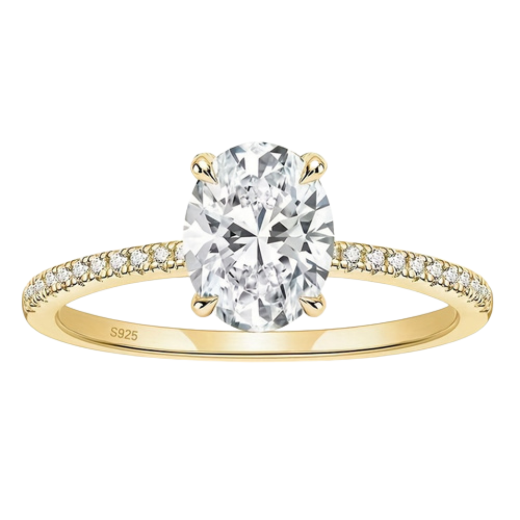 'Amoura' - 2CT Oval Ring